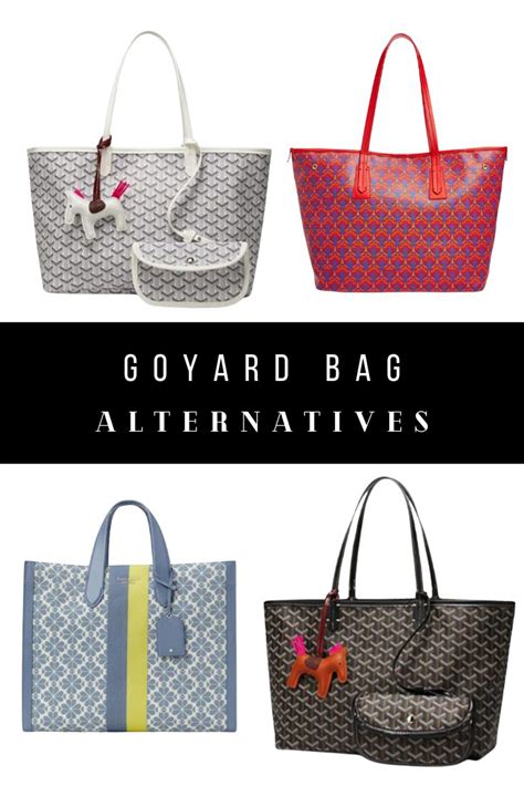 goyard look alike brand|goyard tote alternative.